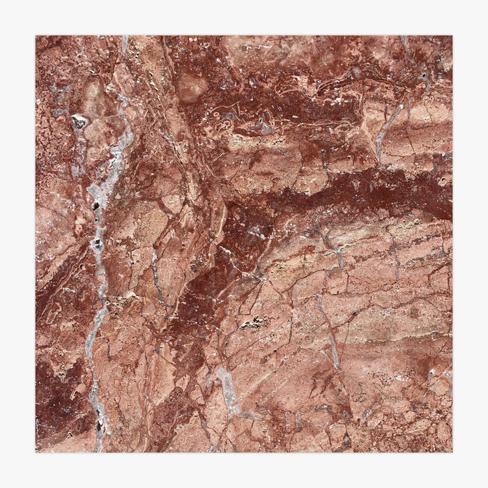 Rosso Travertine Paver 406x406x30