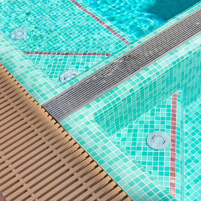 Bisazza Bahamas Hotmelt Glass Square Mosaic