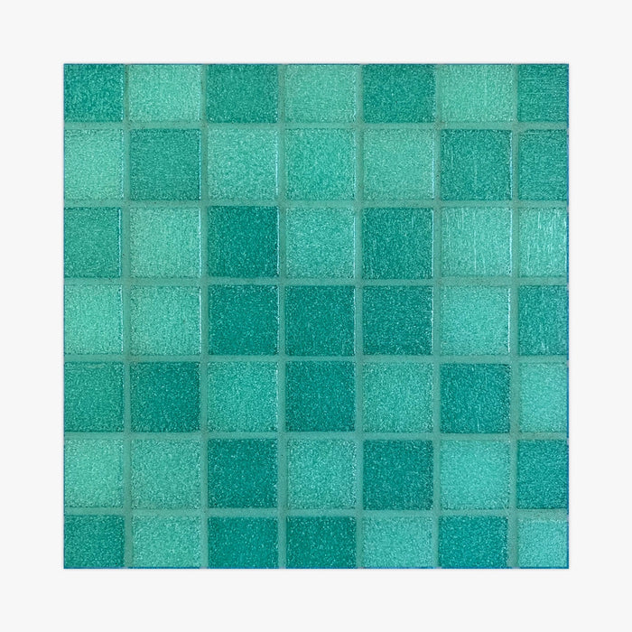 Bisazza Bahamas Hotmelt Glass Square Mosaic