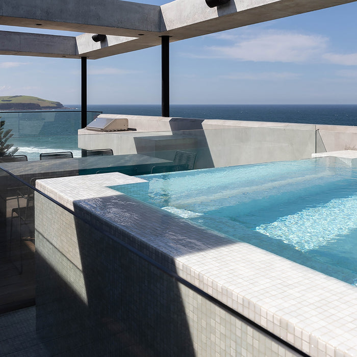 Bisazza Ghiacco Glass Square Mosaic