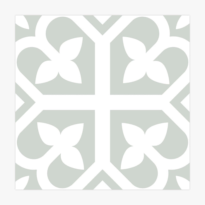 Vincent Bloom Pale Green Porcelain Tile