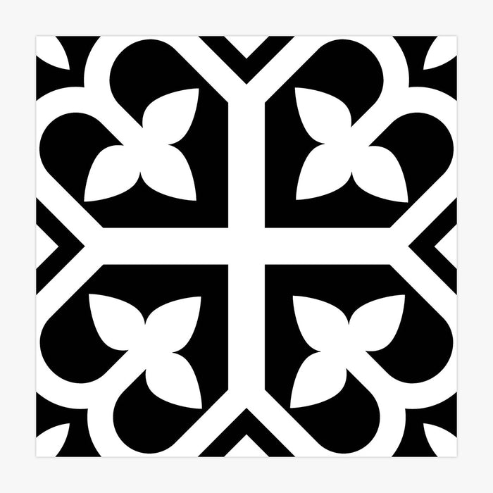 Vincent Bloom Black Porcelain Tile
