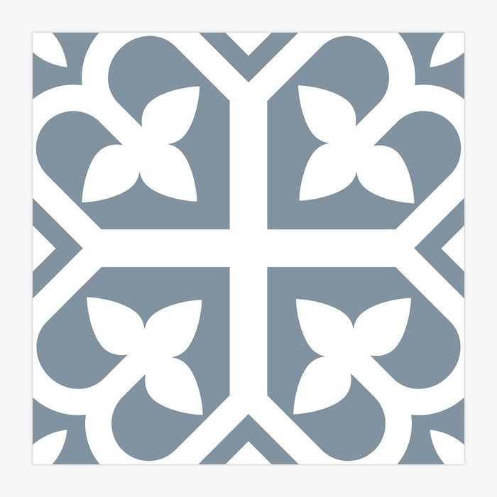 Vincent Bloom Baby Blue Porcelain Tile