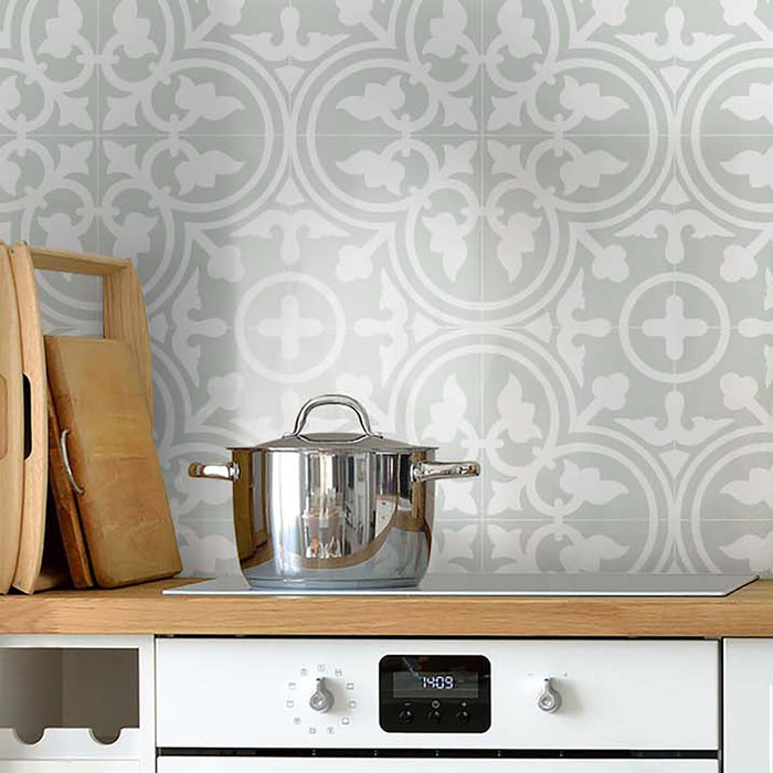 Vincent Shadow Pale Green Porcelain Tile