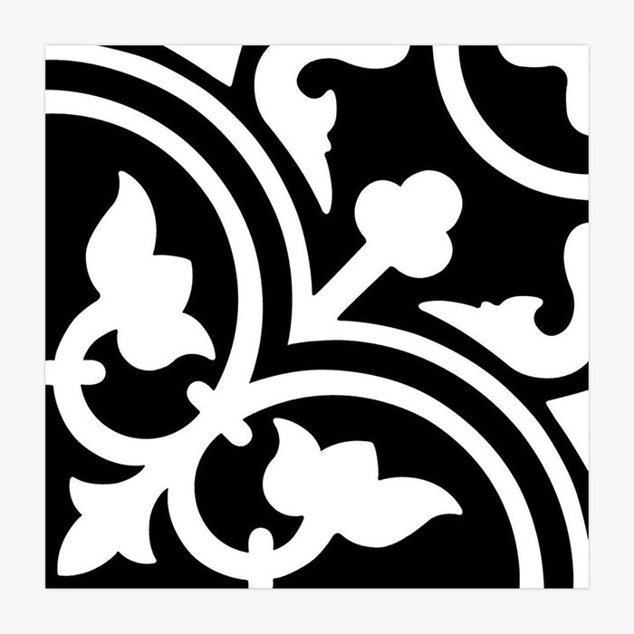 Vincent Shadow Black Porcelain Tile