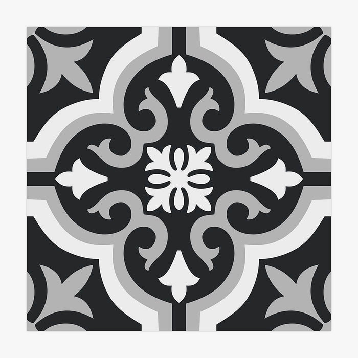 Vincent Classic Classic Black Porcelain Tile