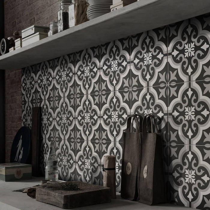 Vincent Classic Classic Black Porcelain Tile