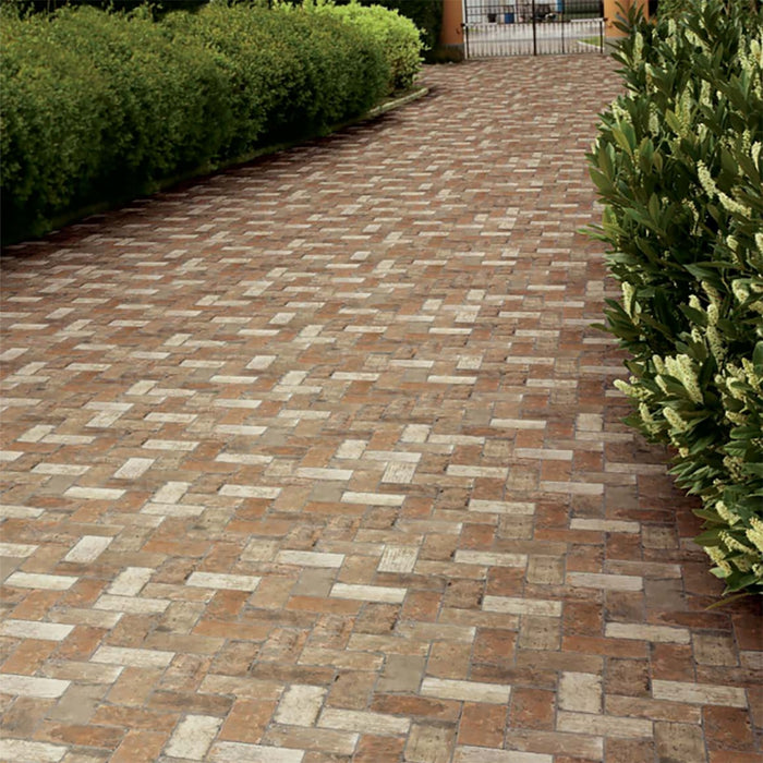 Rustic Mixed Terracotta Porcelain Tile