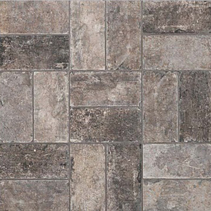 Rustic Silver Porcelain Tile