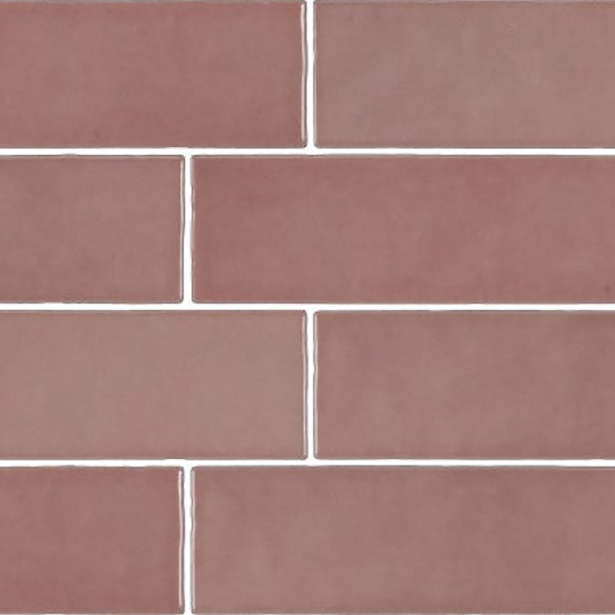 California Pink Ceramic Gloss Subway Tile 58x242x8 | Graystone Tiles ...