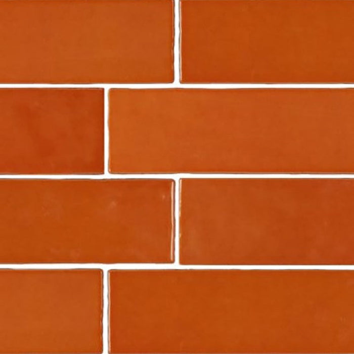 California Orange Ceramic Tile