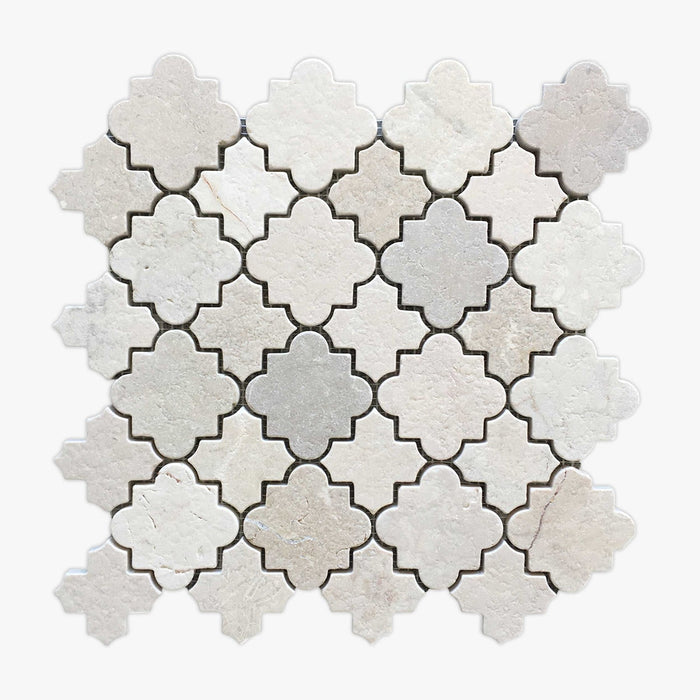 Nirvana Crema Marfil Marble Mosaic