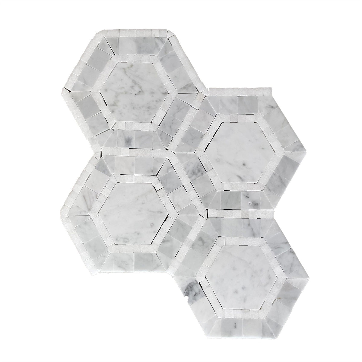 Quebec Marble Honed Mosaic 303x260x10 | Graystone Tiles — Graystone ...