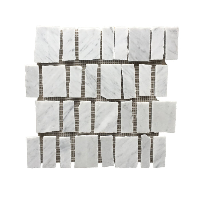 Carrara Marble Fiorano Mosaic