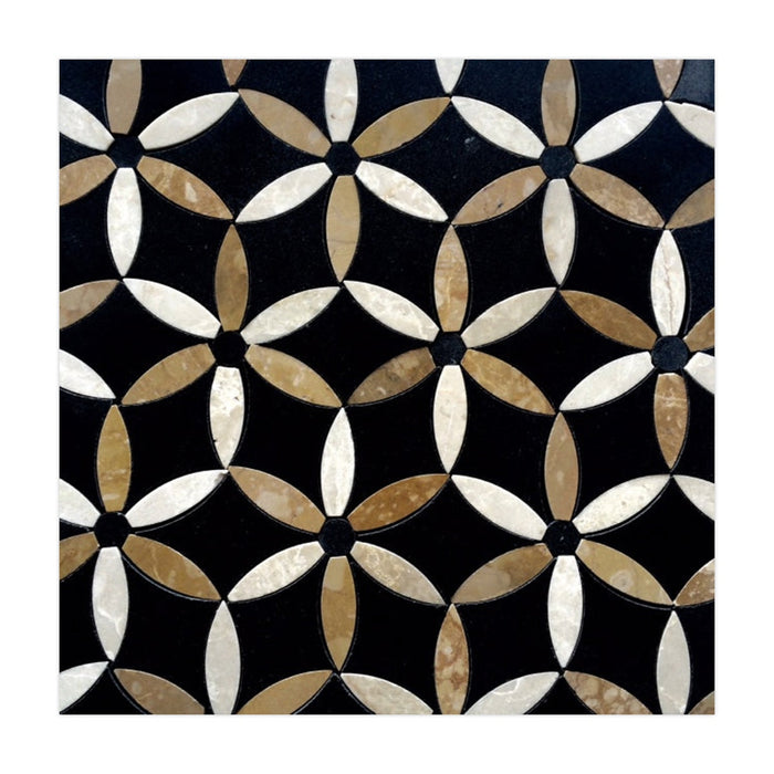 Sonja Cream Marble Mosaic