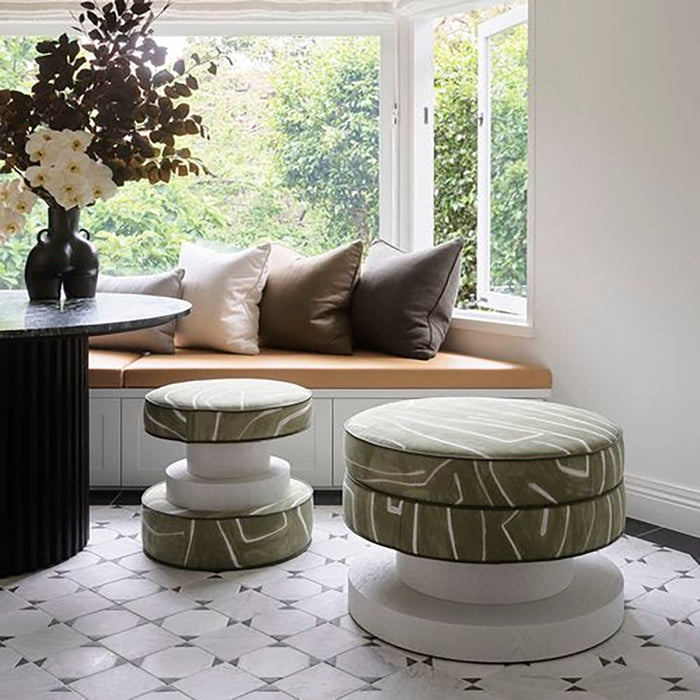 Carrara Marble Carrara and Nero Mosaic