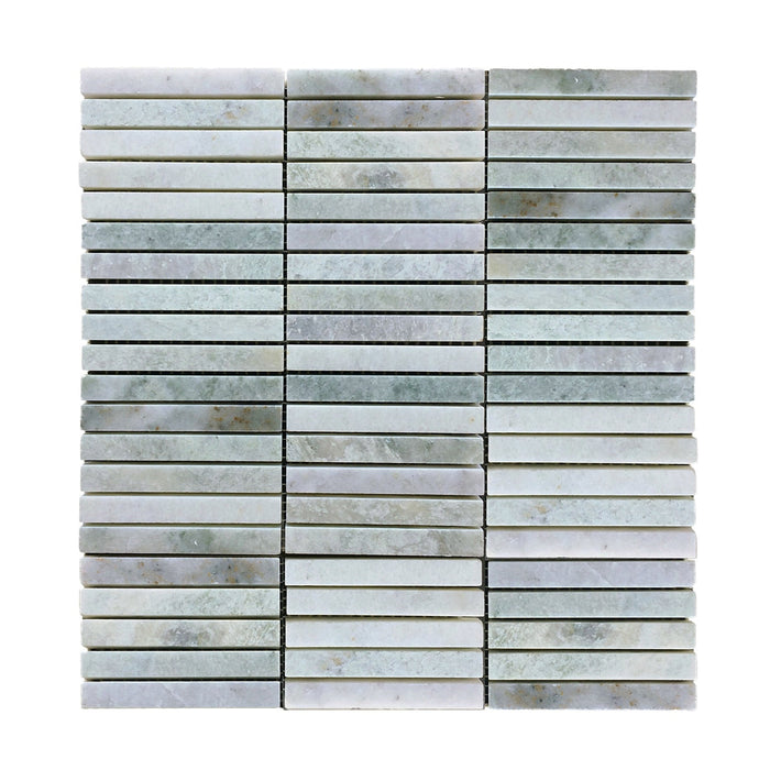 Ming Green Marble Small Kitkat Mosaic