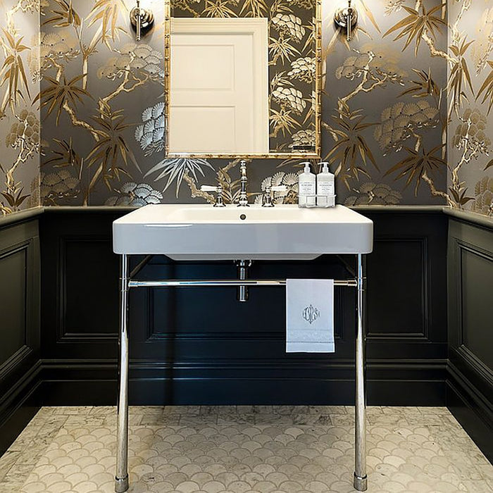 Carrara Marble Fan Grey Mosaic