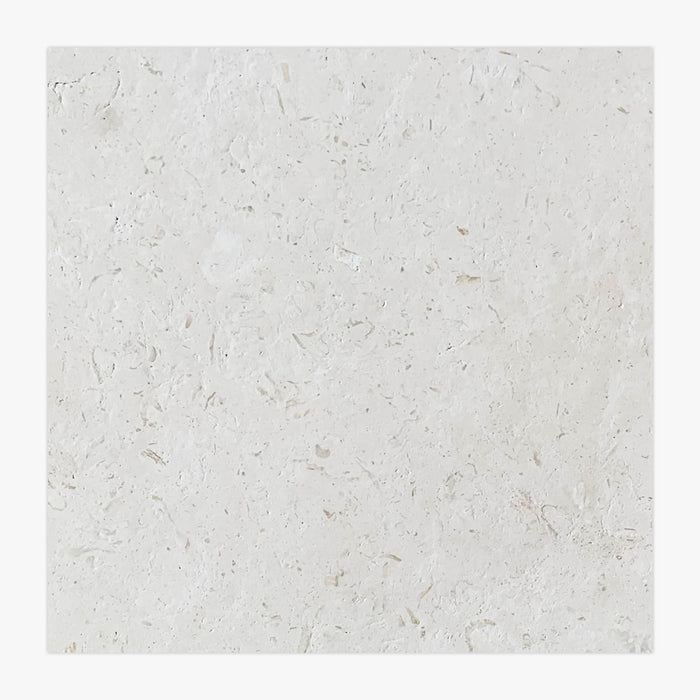 White Limestone Tile 610x610