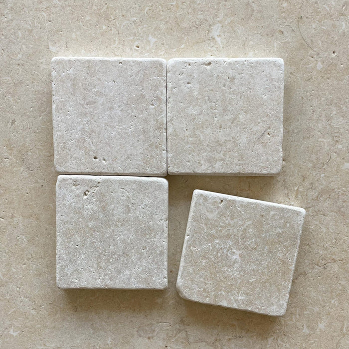 Crema Limestone Subway Tile