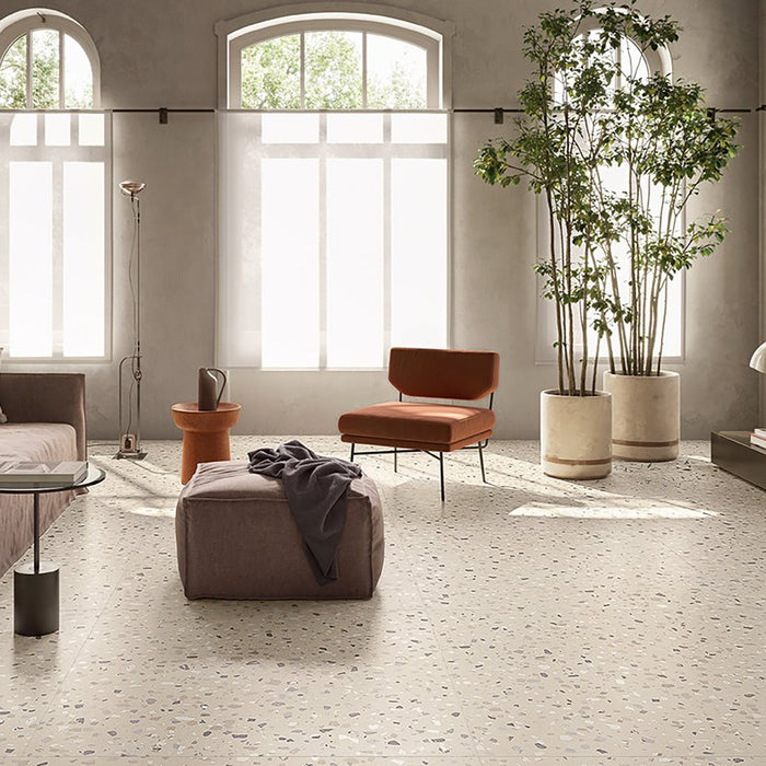 Medium Deconcrete Sand Porcelain Tile
