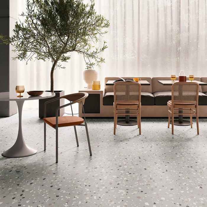 Micro Deconcrete Pearl Porcelain Tile