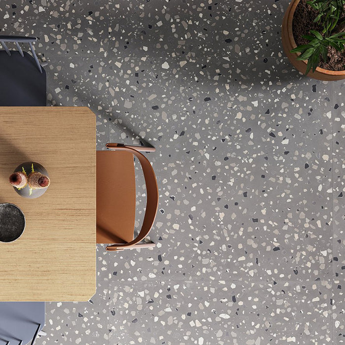 Grey Medium Deconcrete Porcelain Tile