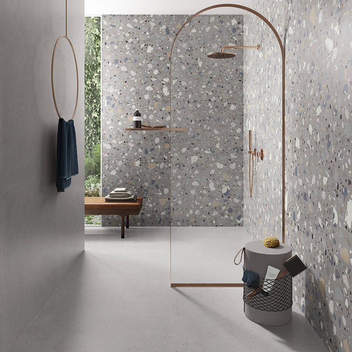 Grey Maxi Deconcrete Porcelain Tile