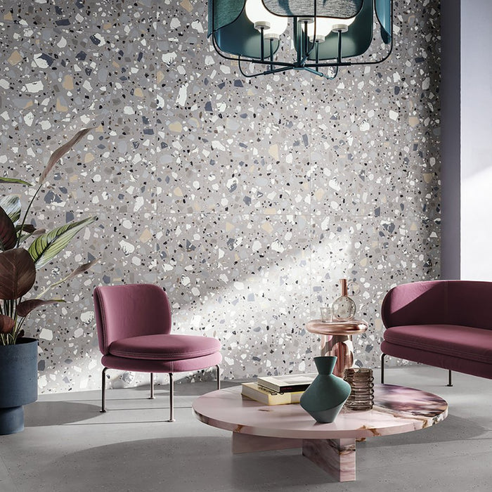 Grey Maxi Deconcrete Porcelain Tile