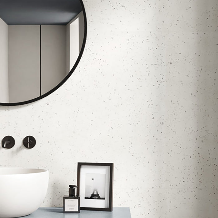Deconcrete White Micro Porcelain Tile