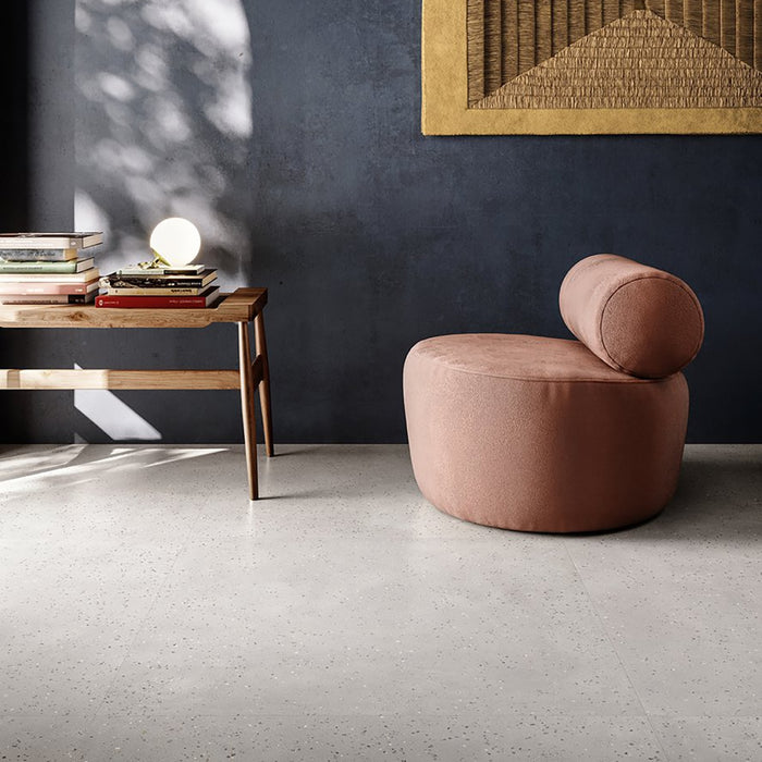 Micro Deconcrete Pearl Porcelain Tile