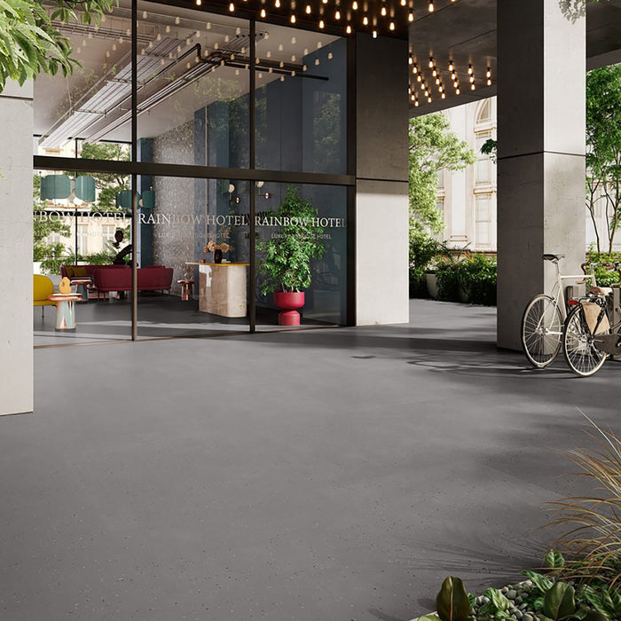 Grey Micro Deconcrete Porcelain Tile