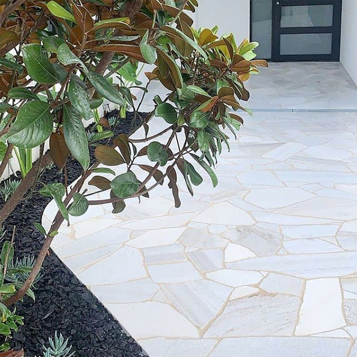 White Quartz Crazy Pave