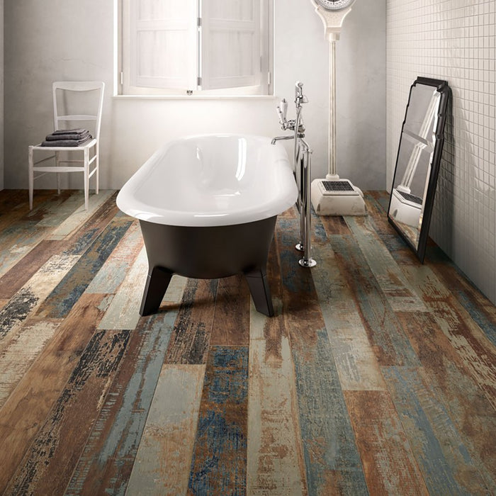Colour-Art Navy Mix Porcelain Tile