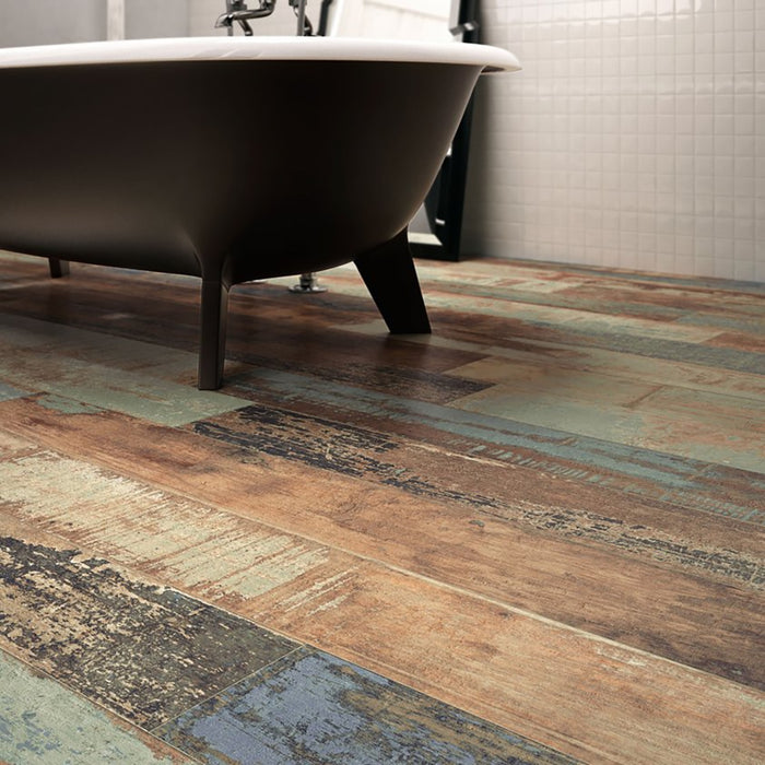 Colour-Art Navy Mix Porcelain Tile