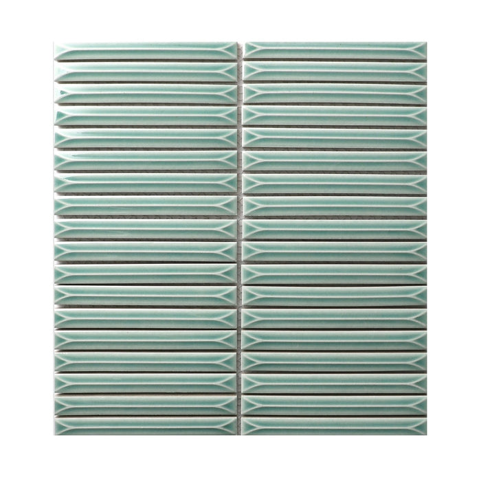 Senkei Kitkat Mint Porcelain Mosaic