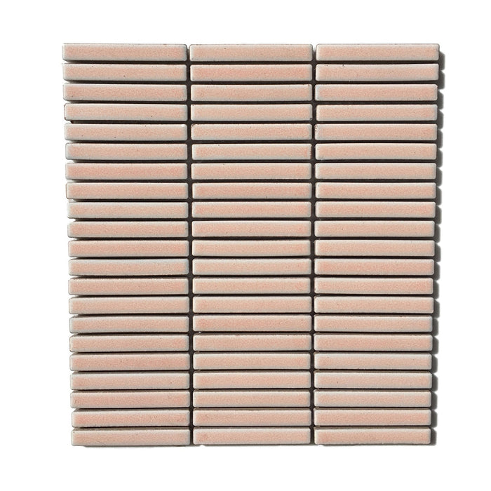 Vintage Kitkat Pink Porcelain Mosaic
