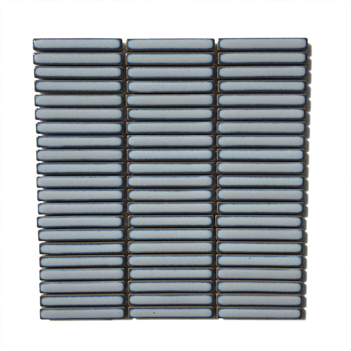 Vintage Kitkat Pale Blue Porcelain Mosaic