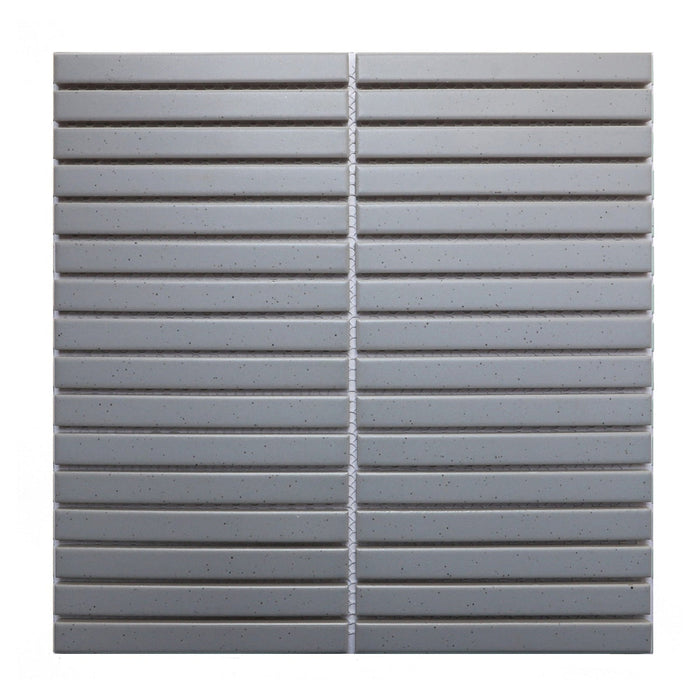 Twix Fusion Kitkat Mid Grey Porcelain Mosaic