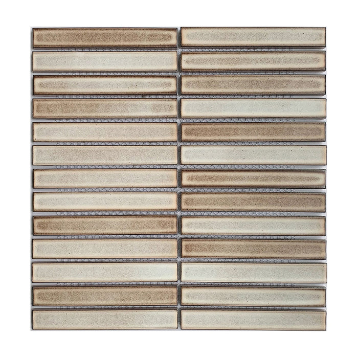Raku Kitkat Coffee Porcelain Mosaic