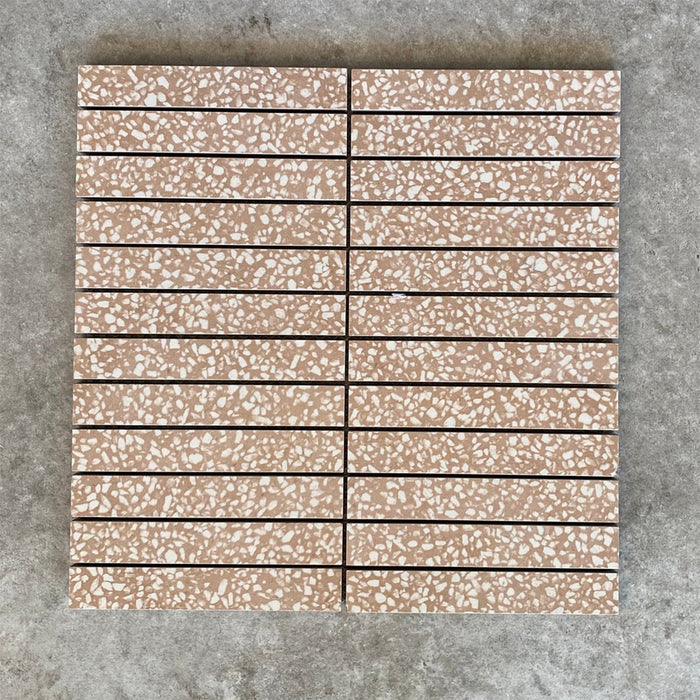 Alta Terrazzo Kitkat Pink Mosaic