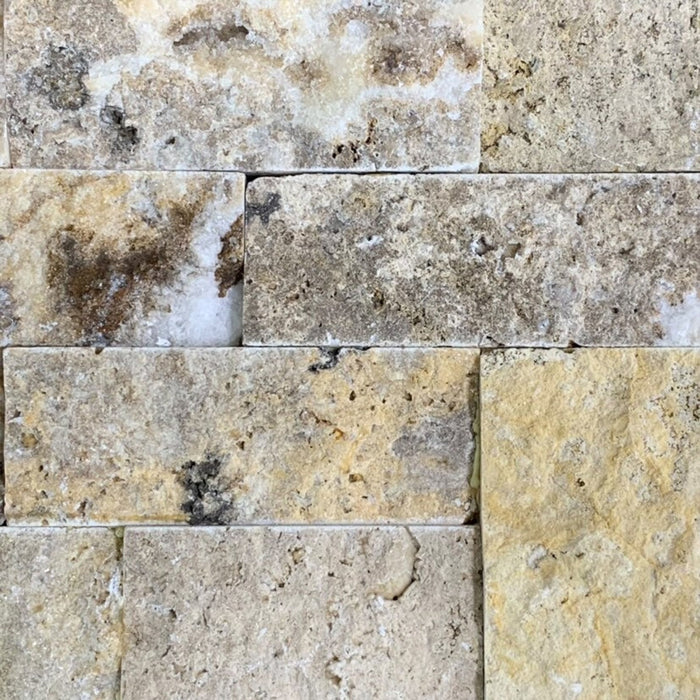 Country Classic Travertine Z-Panel Wall Cladding