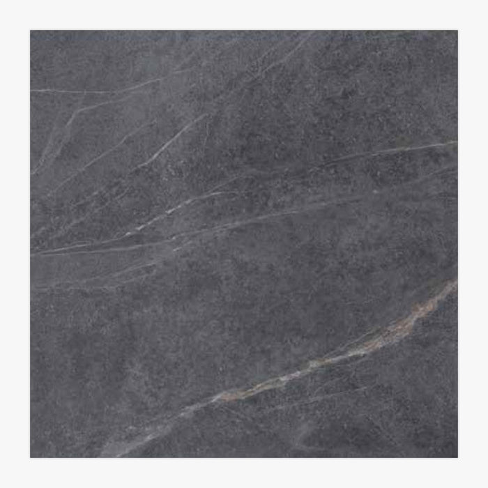 Shale Black Porcelain Tile 600x600x9