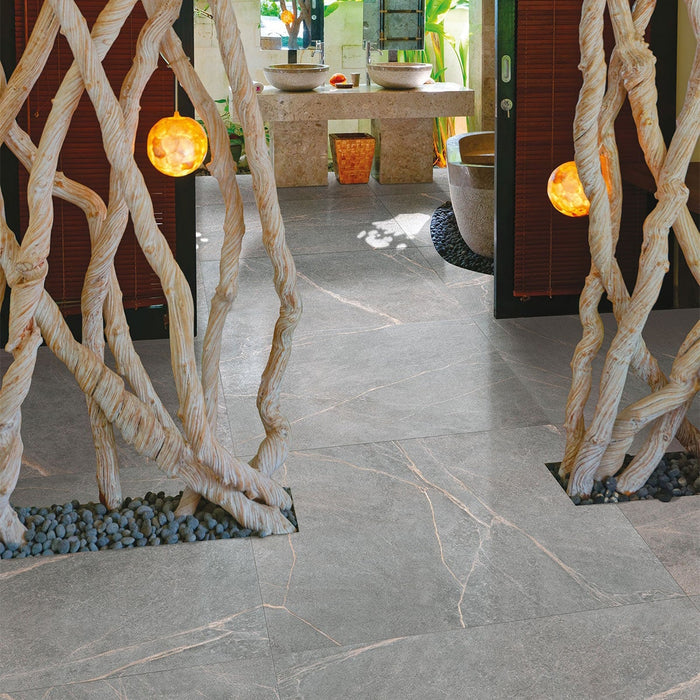 Shale Grey Porcelain Tile 600x1200x9