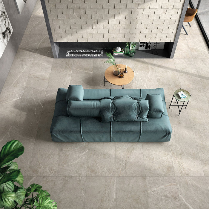 Shale White Porcelain Tile 600x1200x9