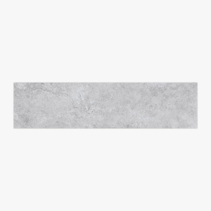Timeless Silver Porcelain Tile 75x300x95