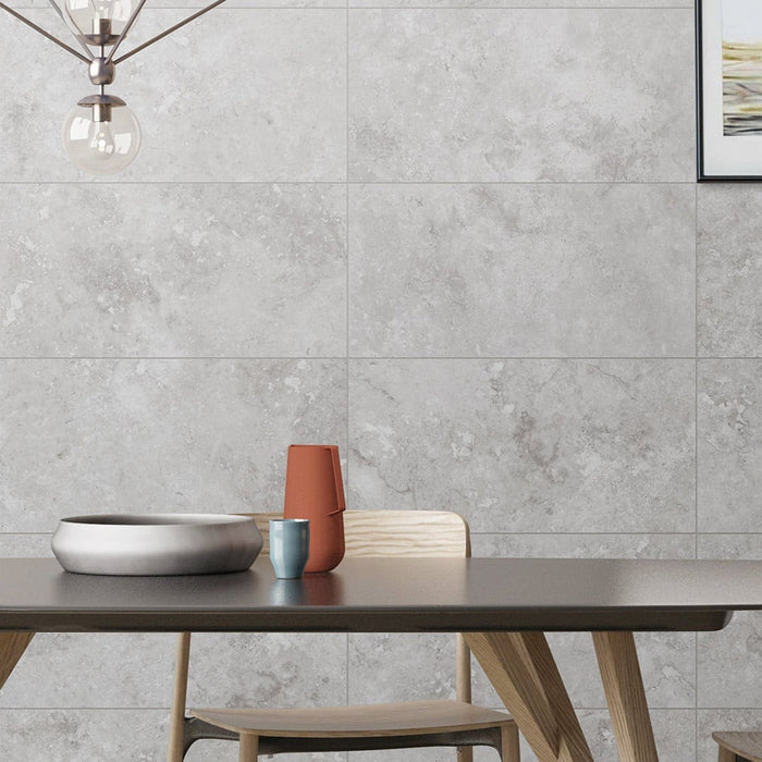 Timeless Silver Porcelain Tile 300x600x95