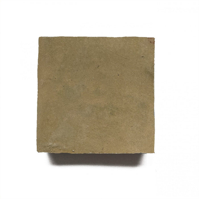 Zellige Moroccan Square Jaune Dóre Terracotta Tile