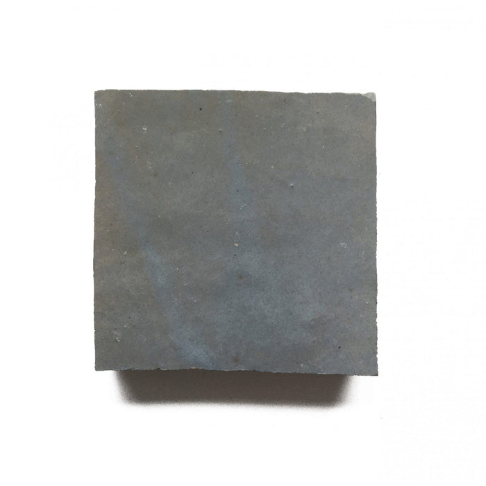 Zellige Moroccan Square Blue Terracotta Tile