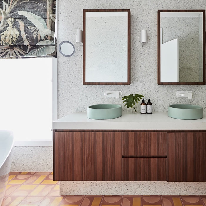Italian Terrazzo White Tile